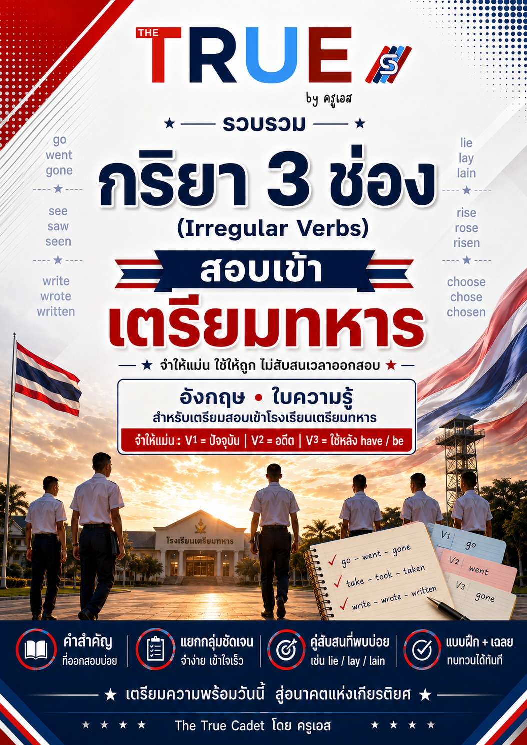 ปก กริยา 3 ช่อง (Irregular Verbs)